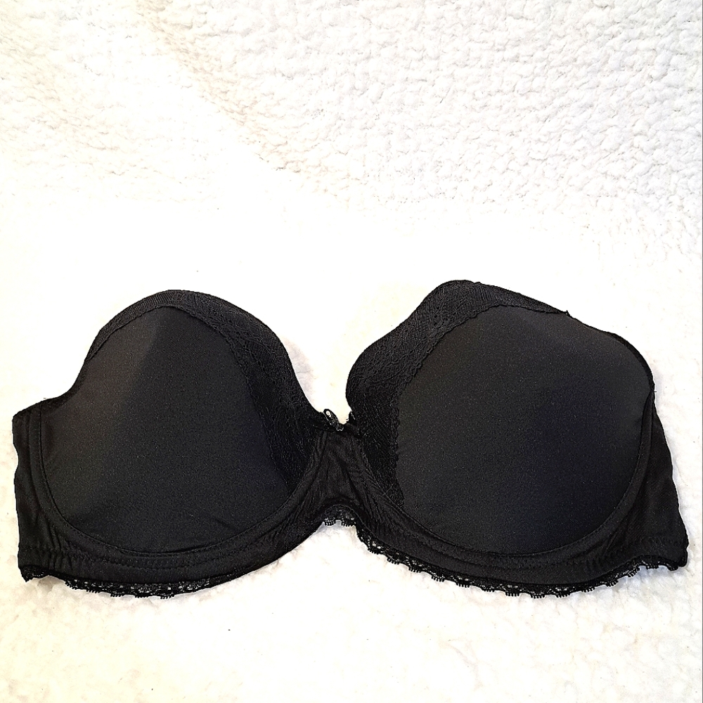 Laura Ashley Black Bra